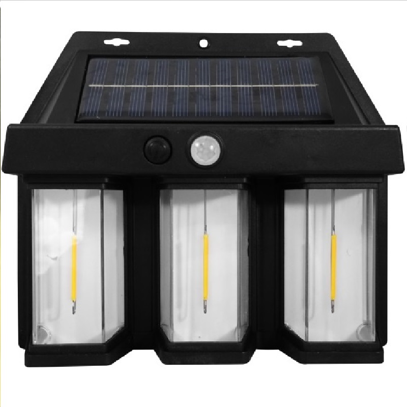 چراغ خورشیدی سنسور دار دیواری مدل BK_618_3