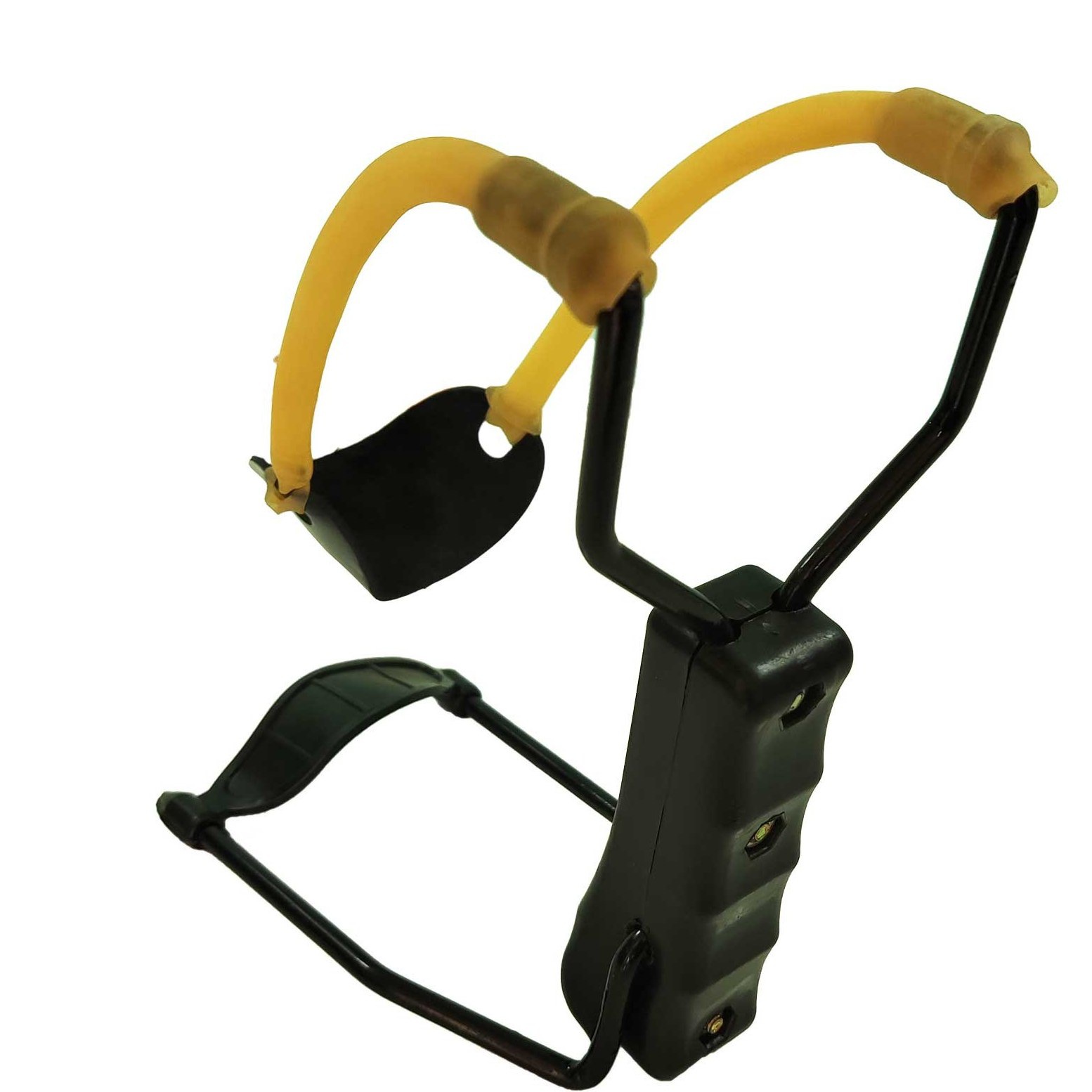 تیر و کمان سنگی تک کش با لرزه گیر مچ دست